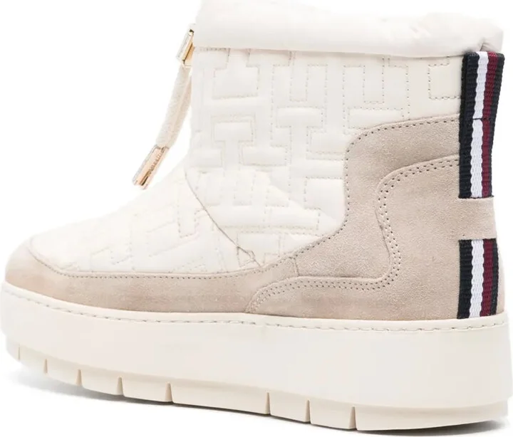 Monogram-Jacquard Platform Snow Boots - Image 3