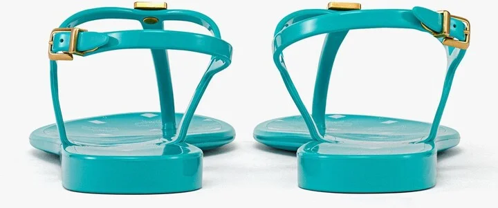 Monogram Jelly Sandals - Image 8