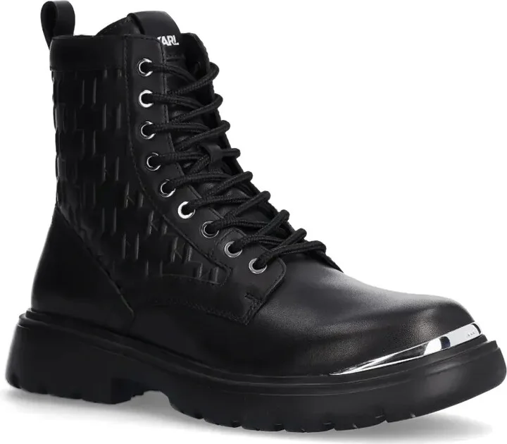 Monogram Leather Boots - Image 2