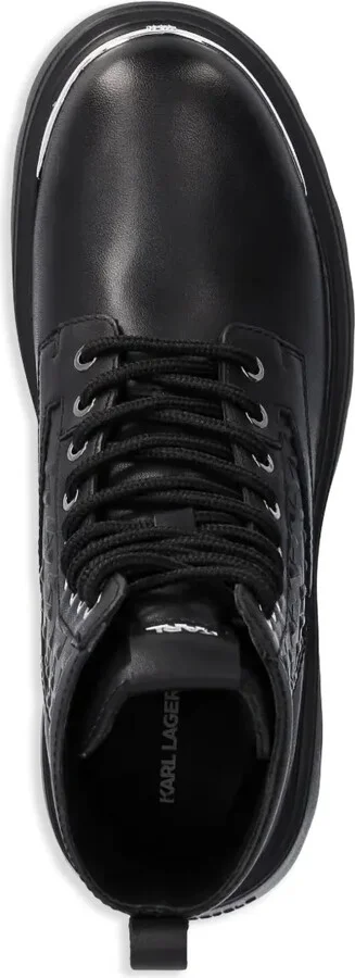 Monogram Leather Boots - Image 4