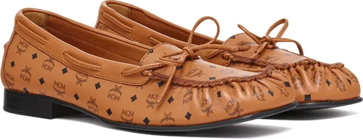 Monogram Leather Loafers - Image 2