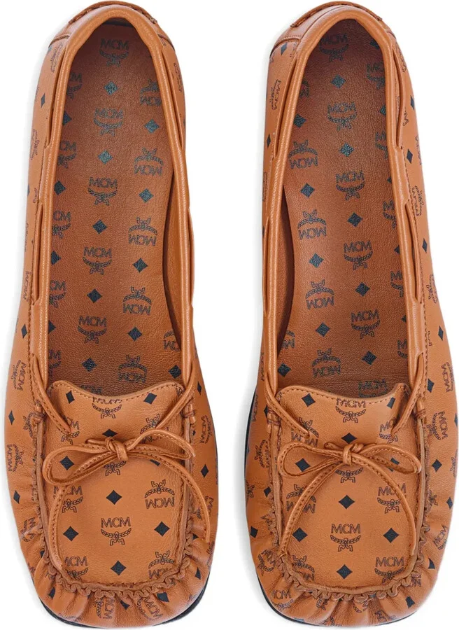 Monogram Leather Loafers - Image 4