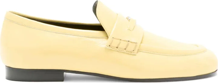Monogram Leather Loafers