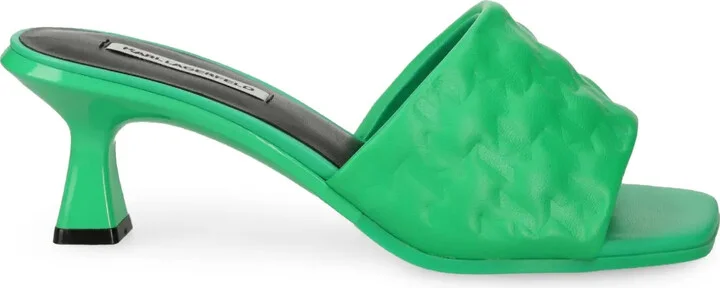 Monogram Leather Sandals