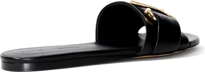 Monogram leather slides - Image 3
