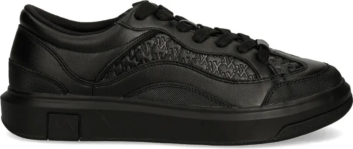 Monogram-Logo Sneakers