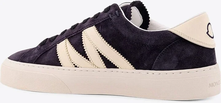 Monogram Low-Top Suede Sneakers - Image 2