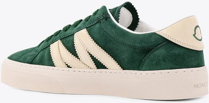 Monogram Low-Top Suede Sneakers - Image 2