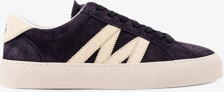 Monogram Low-Top Suede Sneakers