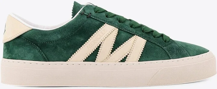 Monogram Low-Top Suede Sneakers