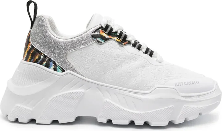 Monogram Panelled Chunky Sneakers