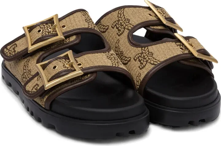 Monogram-Pattern Slides - Image 2
