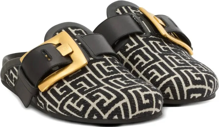 Monogram-Pattern Slippers - Image 2
