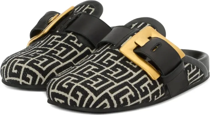 Monogram-Pattern Slippers - Image 5