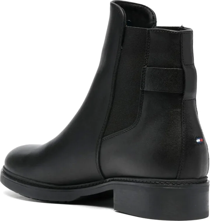Monogram-Plaque Ankle Boots - Image 3