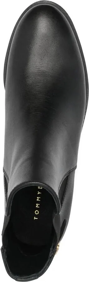 Monogram-Plaque Ankle Boots - Image 4