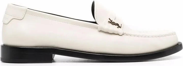 Monogram Plaque Loafers