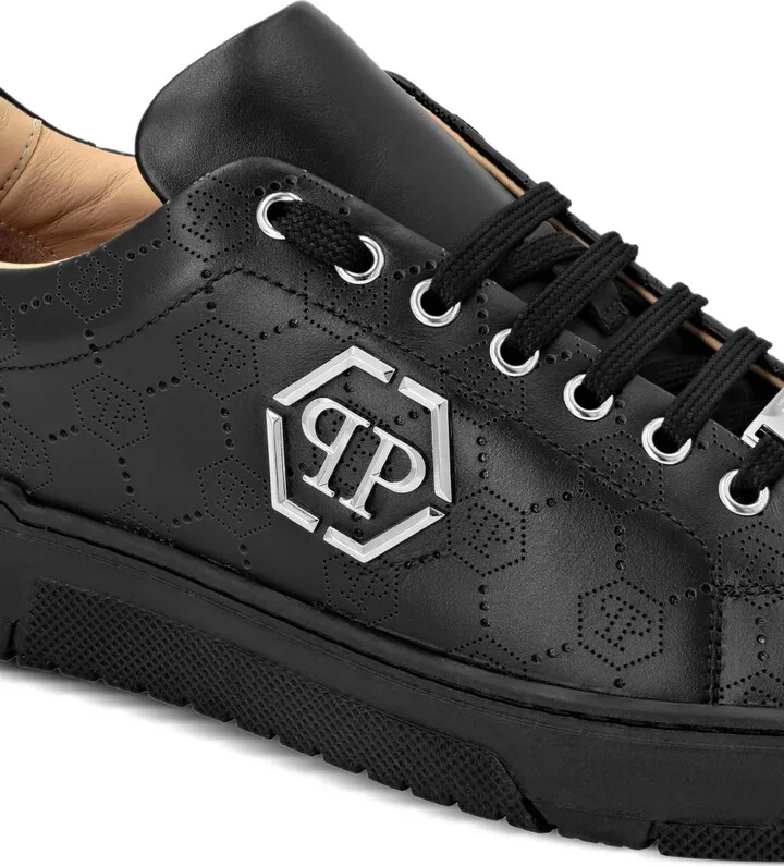 Monogram-Plaque Sneakers - Image 4