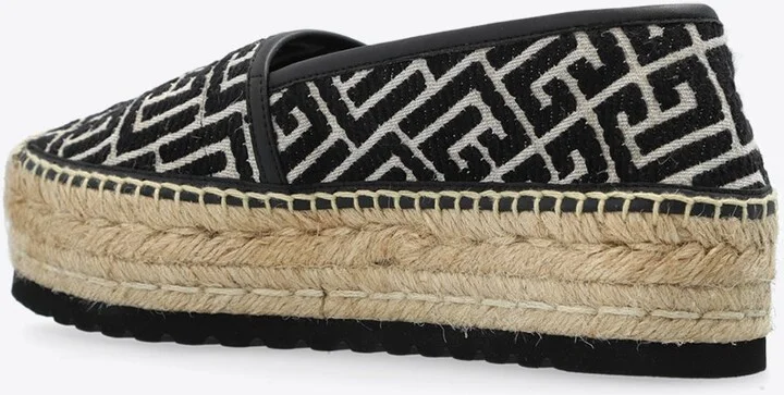 Monogram Platform Espadrilles - Image 2