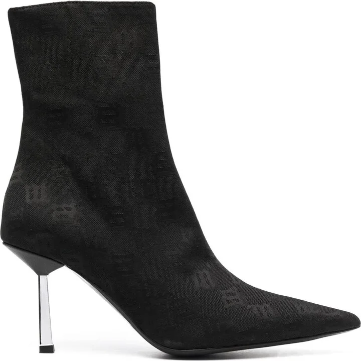 Monogram Pointed-Toe Boots