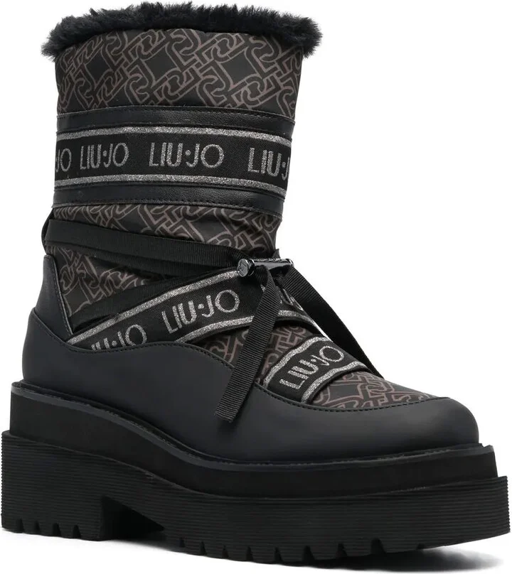 Monogram-Print 70mm Ankle Boots - Image 2