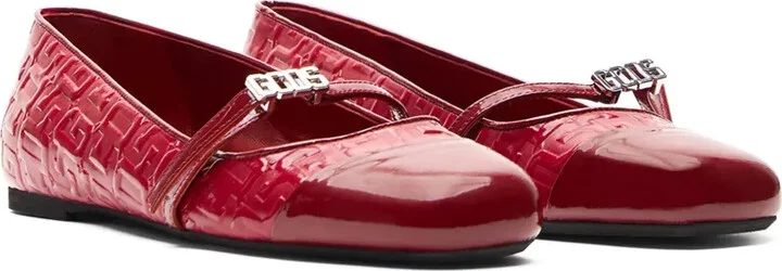 Monogram-Print Ballerinas - Image 2