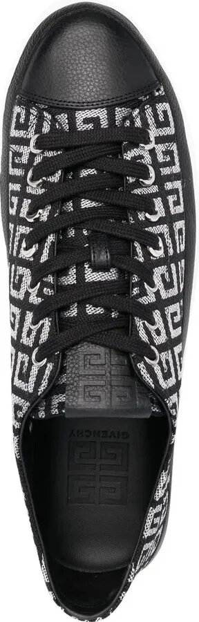 Monogram-Print Low Top Sneakers - Image 4