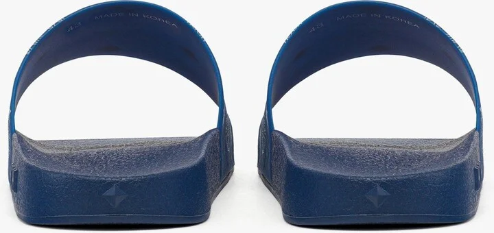 Monogram Print Rubber Slides - Image 3