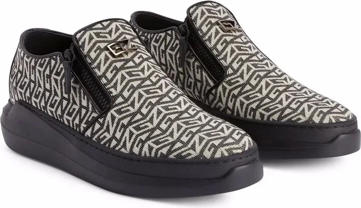 Monogram Print Slip-On Sneakers - Image 2