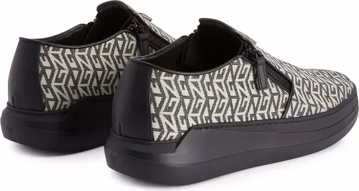 Monogram Print Slip-On Sneakers - Image 3