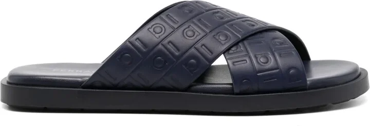 Monogram Sandals