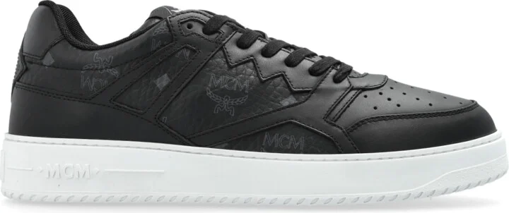 Monogram Sneakers, , - Black
