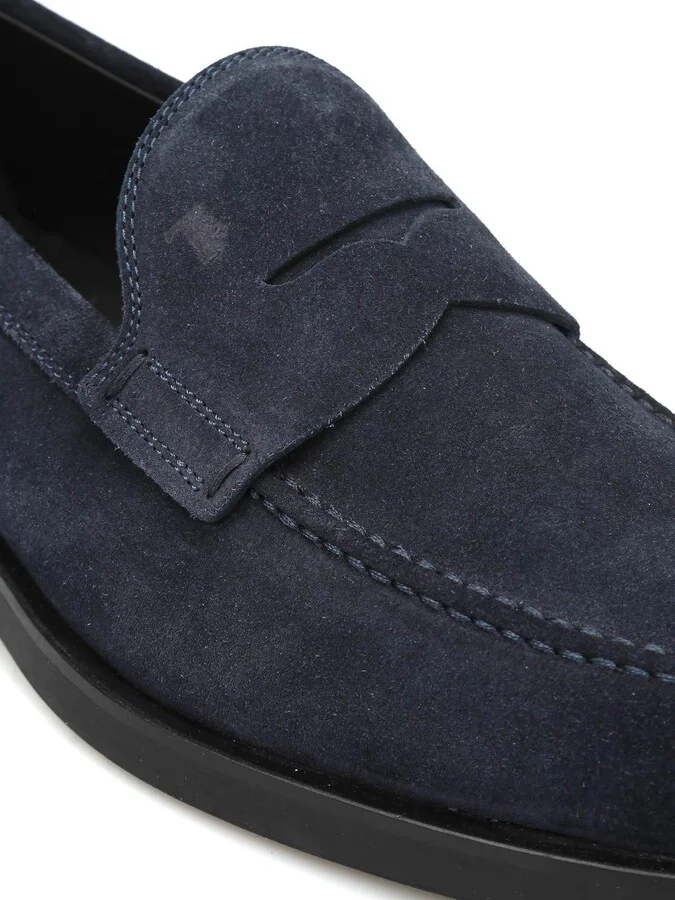 Monogram-stamped Round-toe Loafers - Image 4