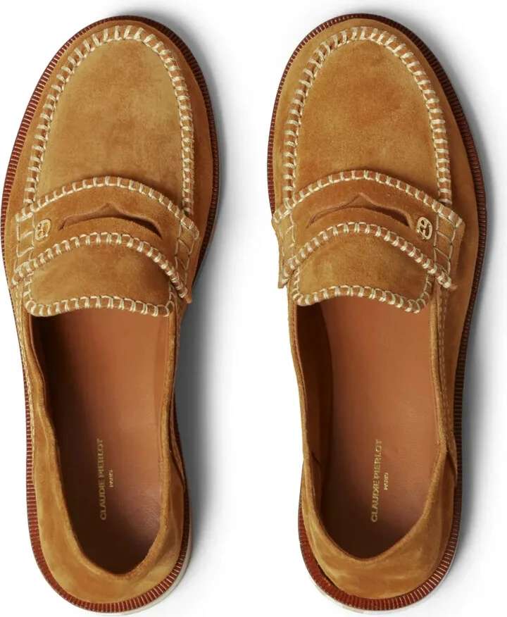 Monogram Suede Mules - Image 4