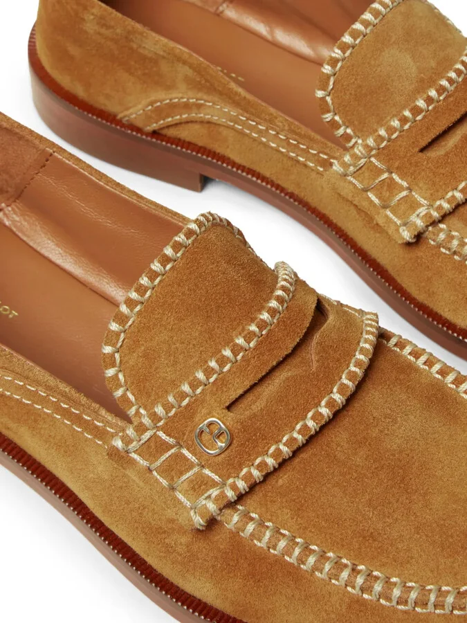 Monogram Suede Mules - Image 5