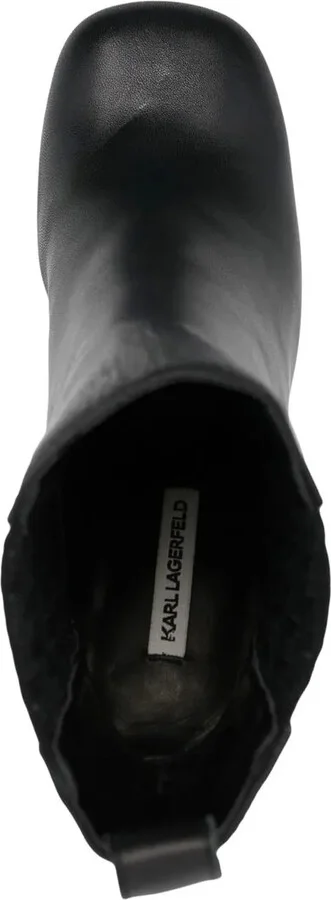 Monogram-Trim 100mm Chelsea Boots - Image 4