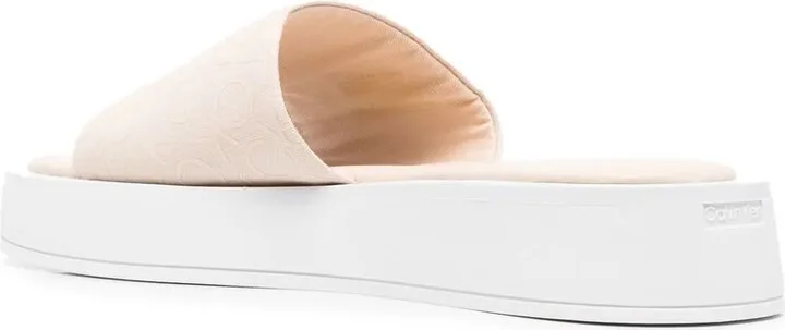 Monogram-Vamp Chunky Sole Slides - Image 3