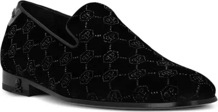 Monogram Velvet Loafers - Image 2