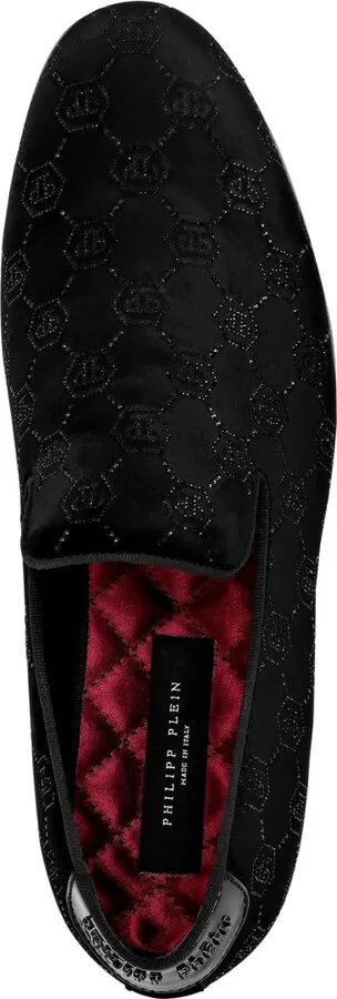 Monogram Velvet Loafers - Image 4