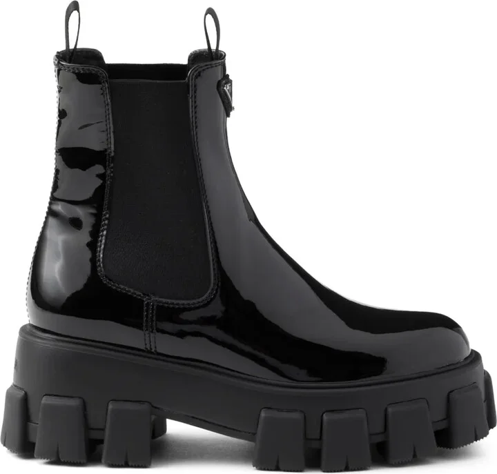 Monolith ankle boots