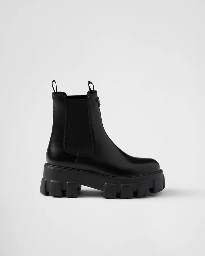 Monolith brushed leather Chelsea boots - Image 2