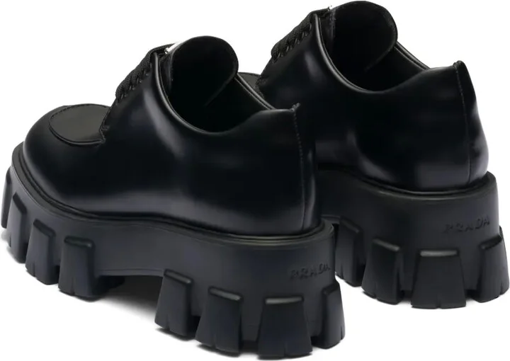 Monolith brushed leather lace-up shoes - Image 3