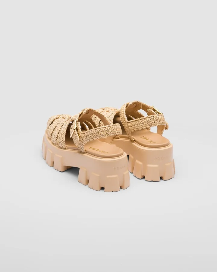 Monolith crochet cage sandals - Image 5