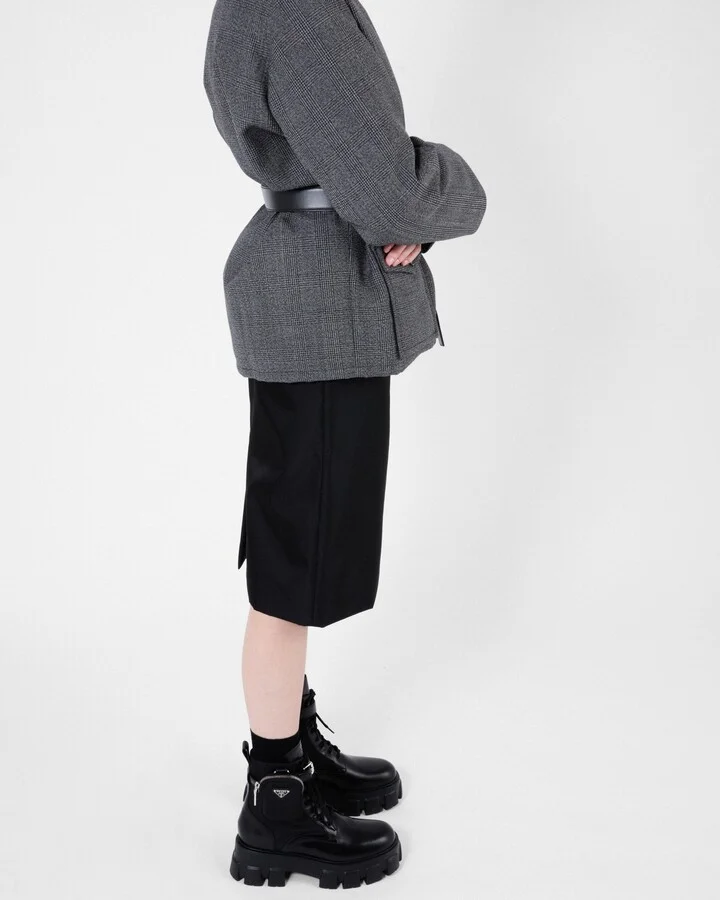 Monolith leather and Re-Nylon combat boots with pouch - Image 3