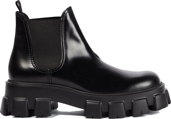 Monolith Leather Ankle Boots