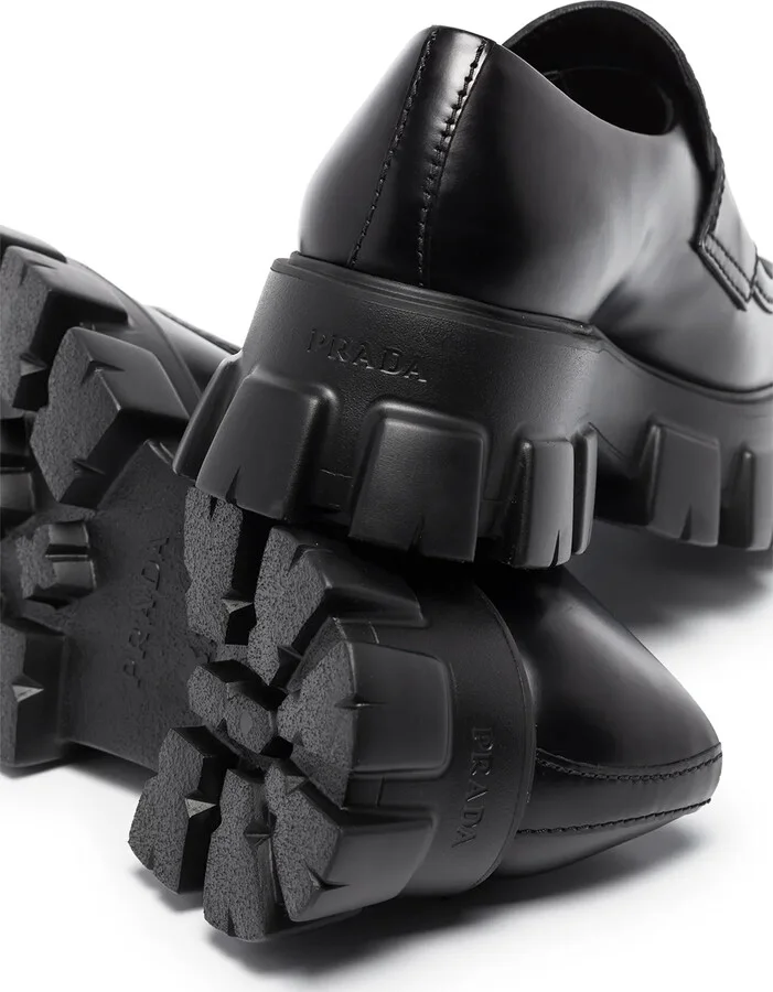 Monolith leather loafers - Image 2