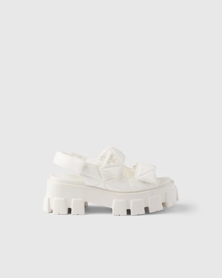Monolith nappa leather sandals - Image 2