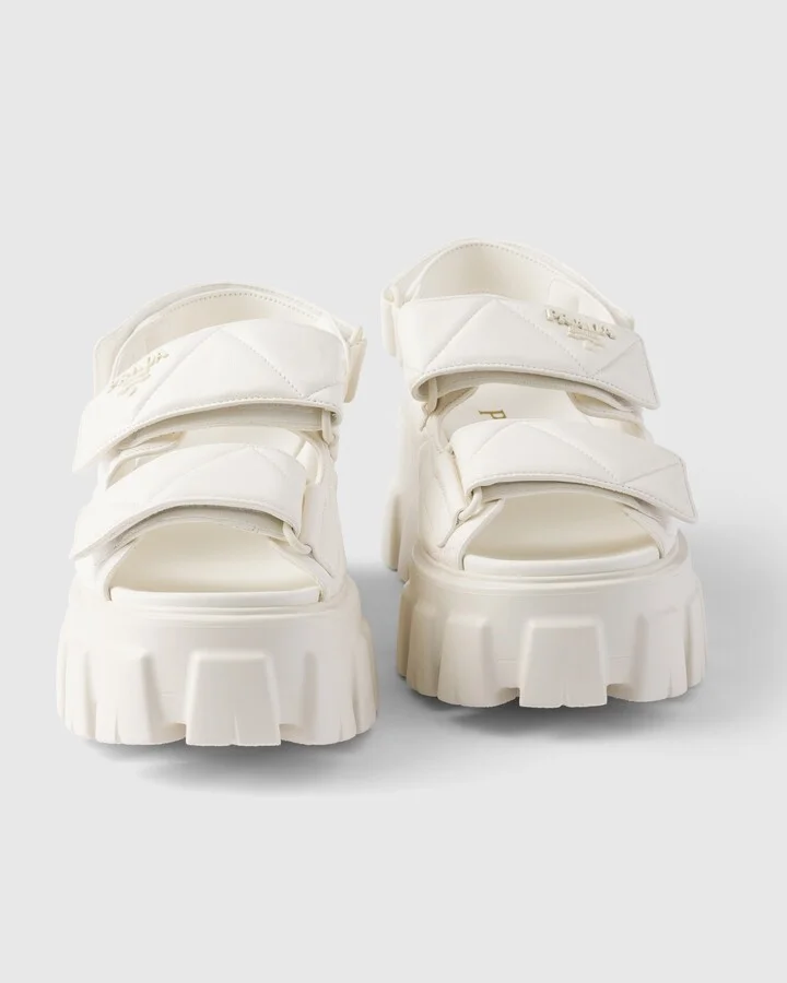 Monolith nappa leather sandals - Image 5