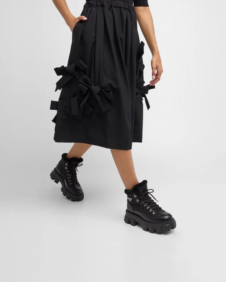 Monolith Nylon Shearling Hiker Boots - Image 4