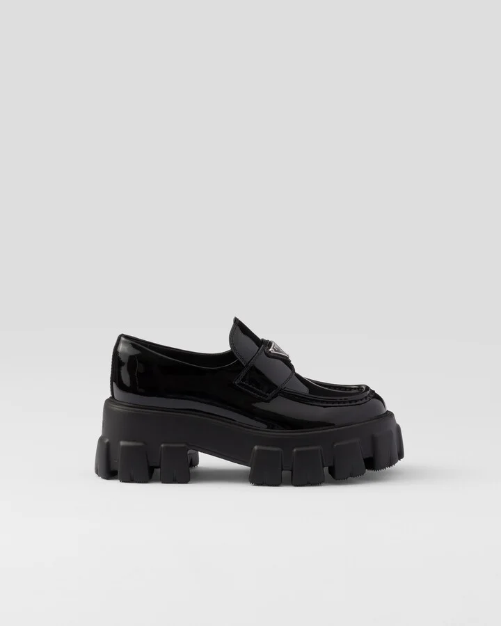 Monolith patent leather loafers - Image 2